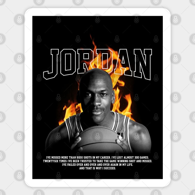 Michael Jordan Legend Magnet by Ubold